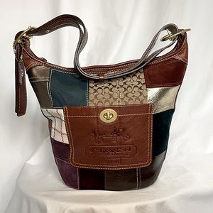 Coach Patchwork Bucket Bag